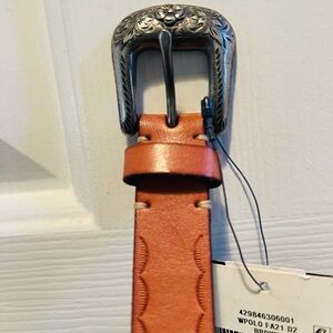 100% leather belt by Polo Ralph Lauren